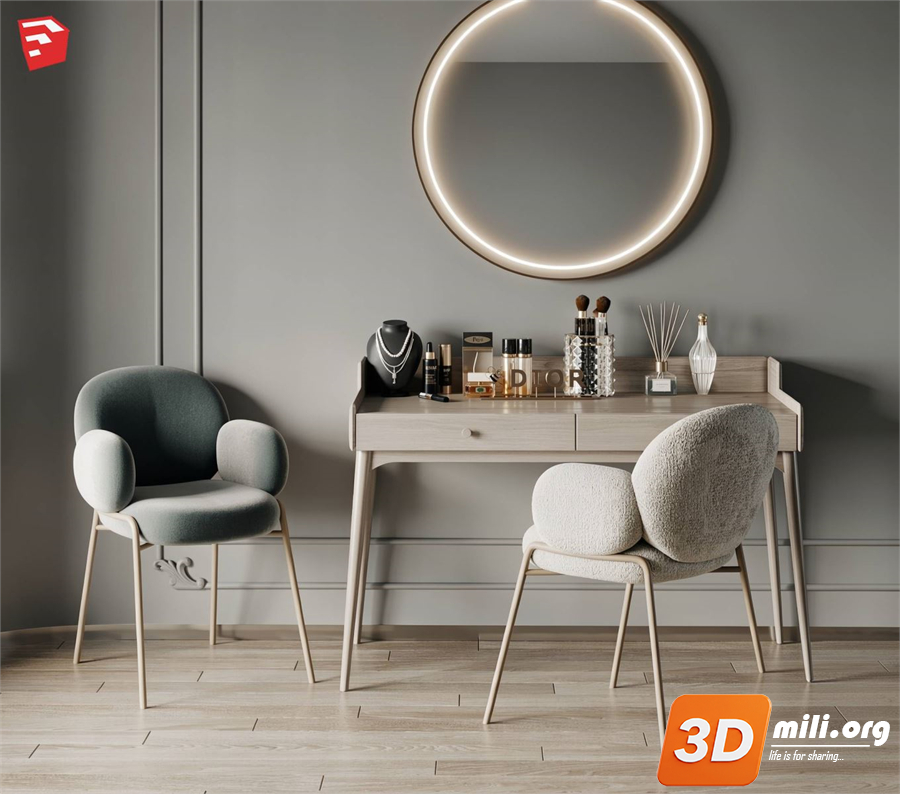 Dressing Table Skp Files 